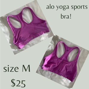 Alo yoga sports bra